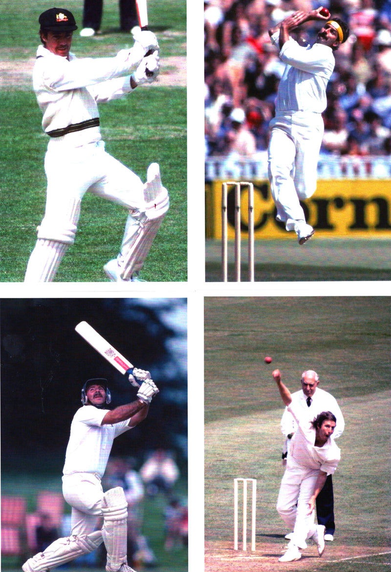 Load image into Gallery viewer, Centenary Test 1980 Australia Personally Signed Teamsheet - Lillee, Thomson, Chappell
