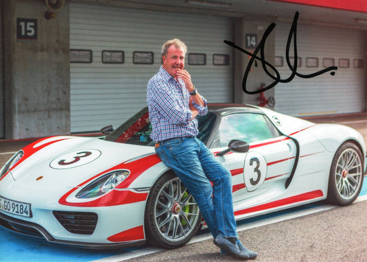 Jeremy Clarkson & James May Personally Signed Photos x 3