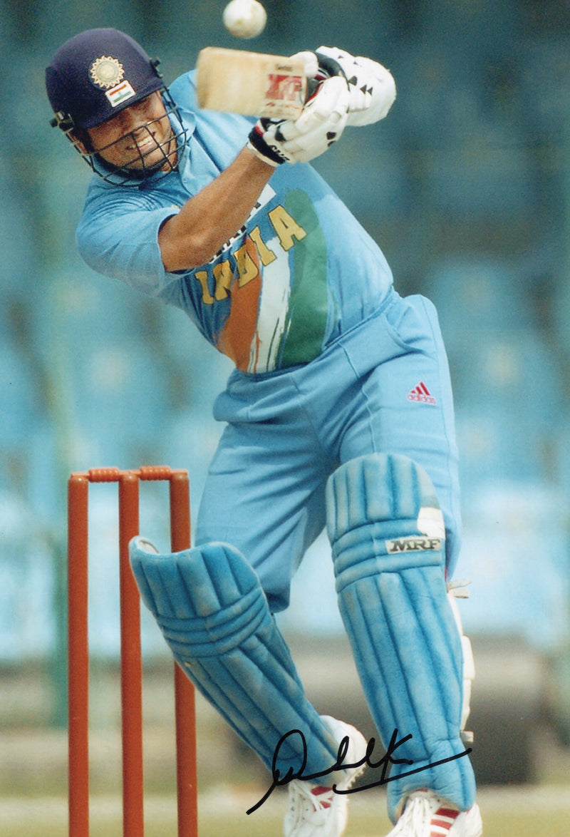 Load image into Gallery viewer, Sachin Tendulkar and Sunil Gavaskar Personally Signed Photos

