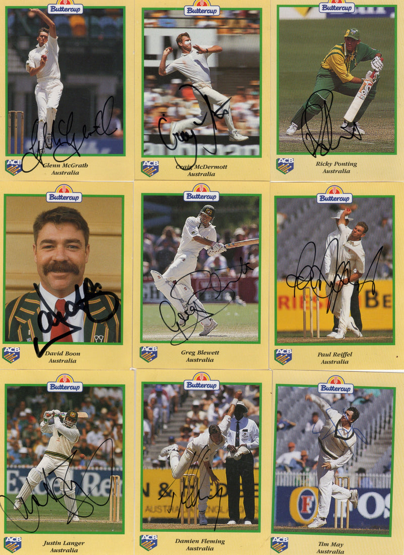 Load image into Gallery viewer, Australian &amp; West Indies Cricket Legends, 23 x Personally Signed Cards
