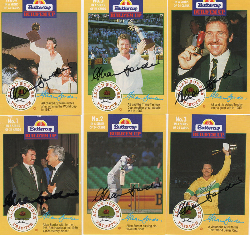 Load image into Gallery viewer, Allan Border - Handwritten Chapter for "An Autobiography" (1986)
