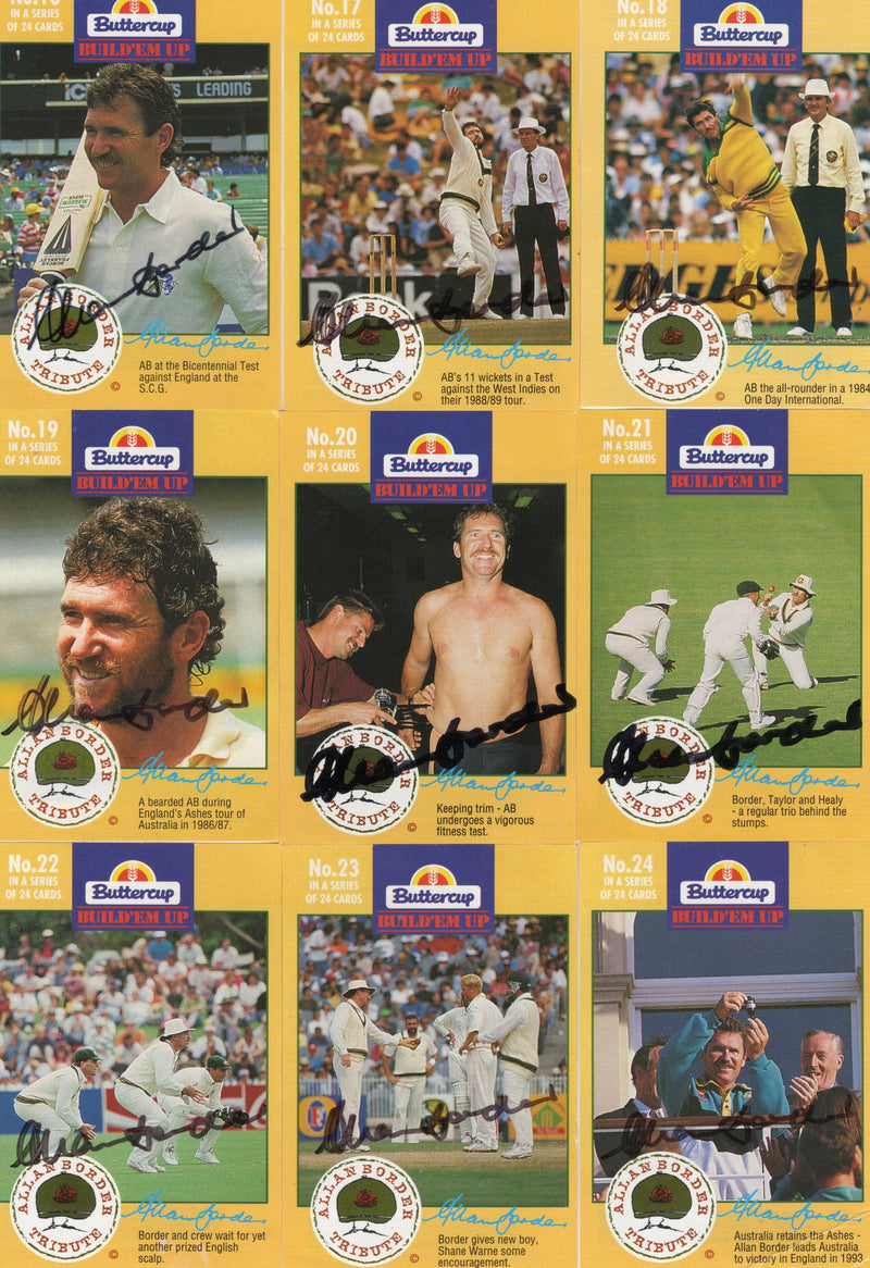 Load image into Gallery viewer, Allan Border - Handwritten Chapter for "An Autobiography" (1986)

