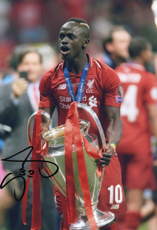 Liverpool FC Greats Personally Signed by Many Incl Gerrard, Mane, Firmino, Kuyt, VVD + more