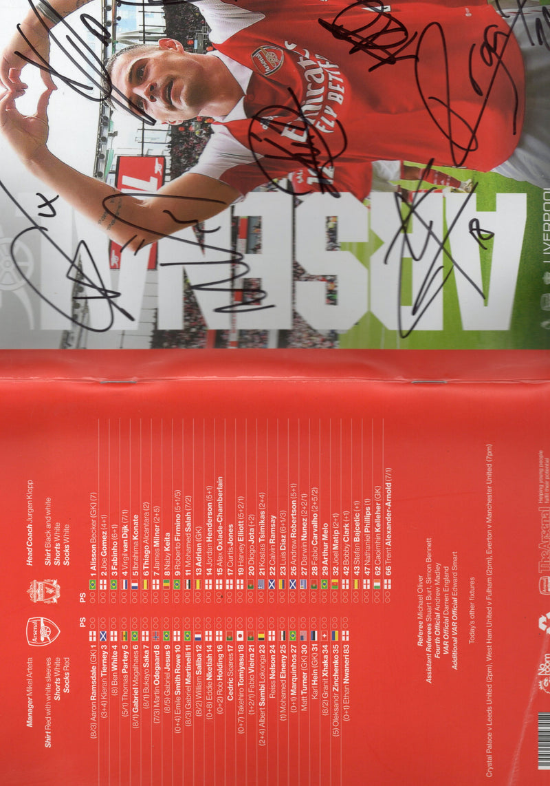 Load image into Gallery viewer, Liverpool FC Greats Personally Signed by Many Incl Gerrard, Mane, Firmino, Kuyt, VVD + more
