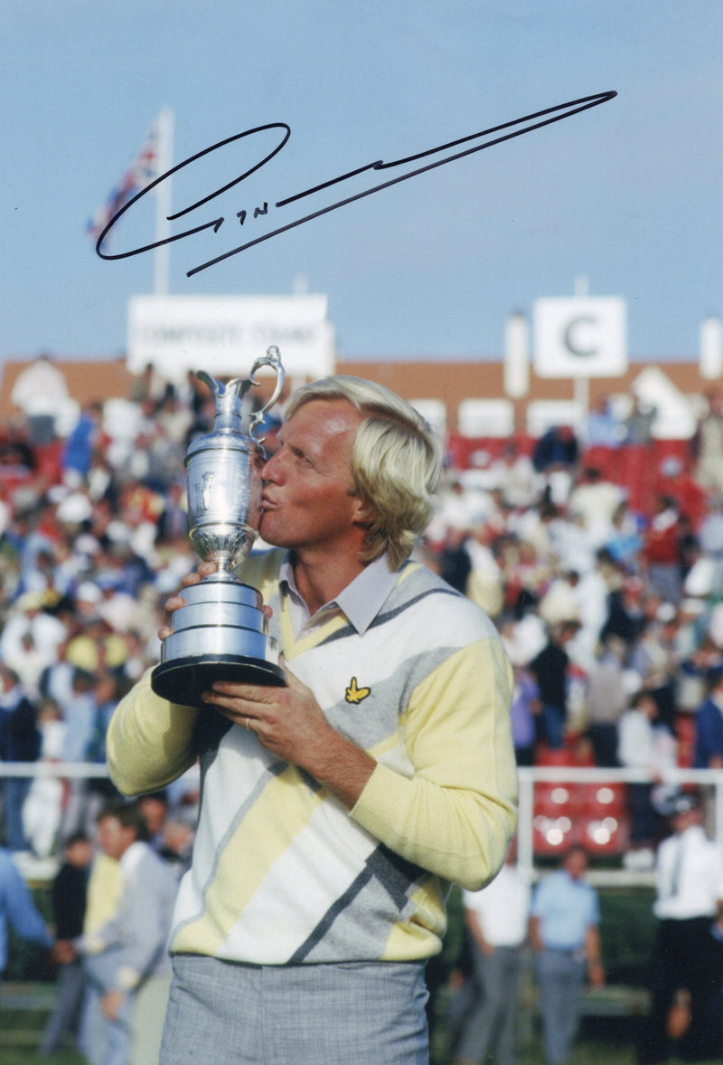 Load image into Gallery viewer, Australia's Greatest Golfers - Major Photos Personally Signed by Thomson, Norman, Scott
