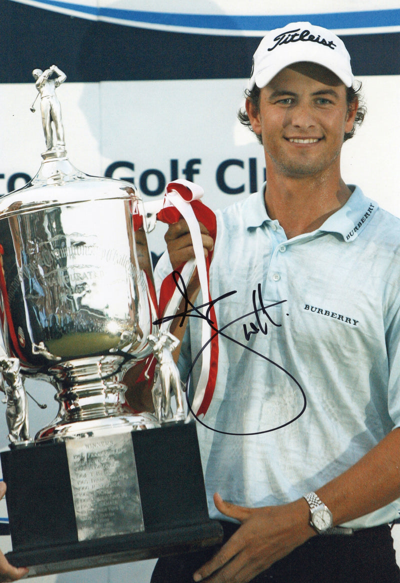 Load image into Gallery viewer, Australia's Greatest Golfers - Major Photos Personally Signed by Thomson, Norman, Scott
