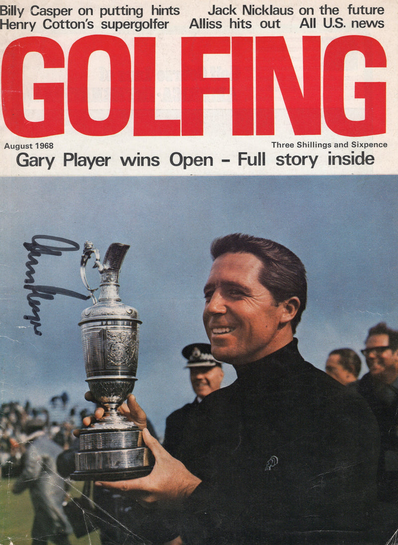 Load image into Gallery viewer, South African Winners of The Open - Personally Signed by Els, Oosthuizen, Player, Locke
