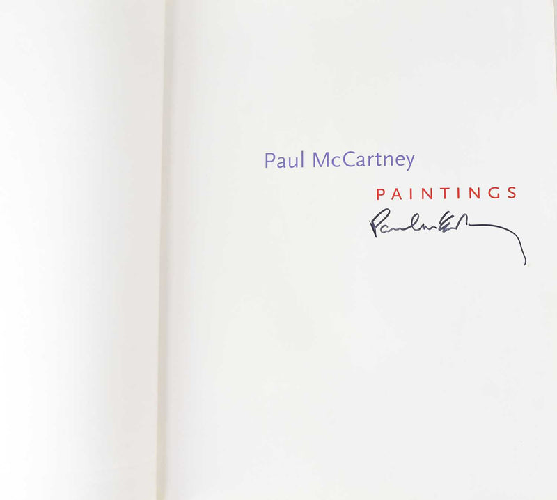 Load image into Gallery viewer, Paul McCartney Personally Signed &quot;Paintings&quot;
