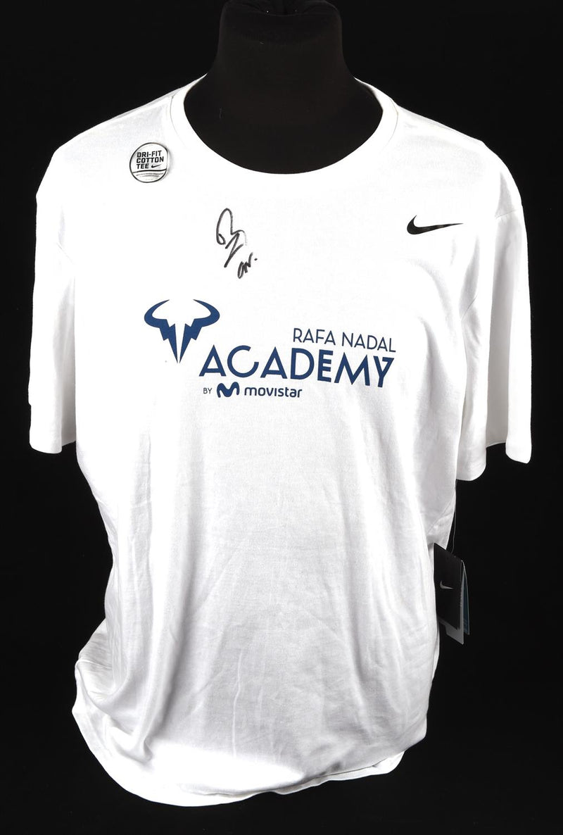 Load image into Gallery viewer, Rafael Nadal Personally Signed &quot;Nadal Academy&quot; Shirt
