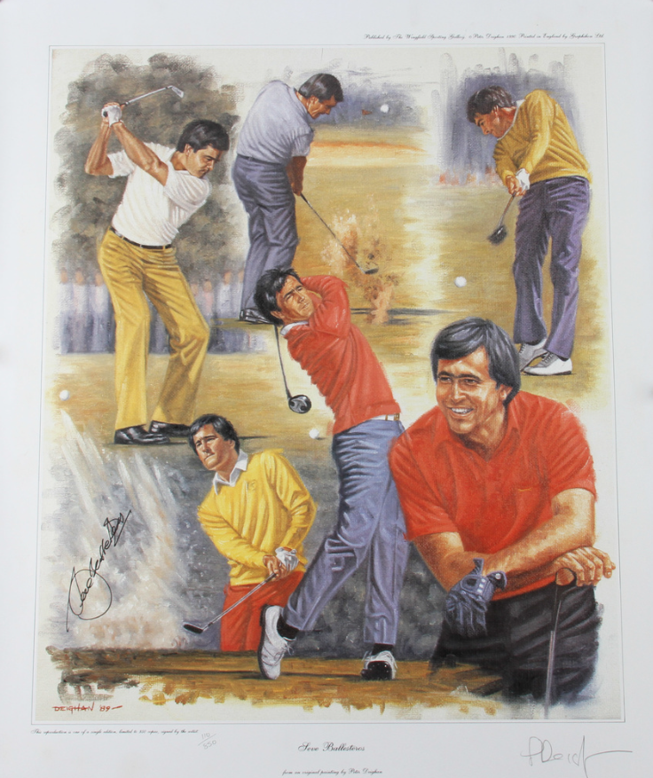 Load image into Gallery viewer, Jack Nicklaus &amp; Seve Ballesteros Personally Signed Posters
