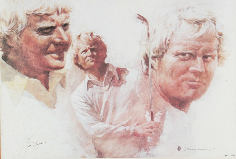 Load image into Gallery viewer, Jack Nicklaus &amp; Seve Ballesteros Personally Signed Posters
