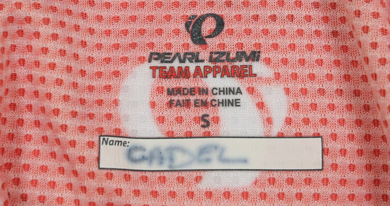 Load image into Gallery viewer, Cadel Evans BMC Race Worn Cycling Jersey - 2014 Giro d'Italia
