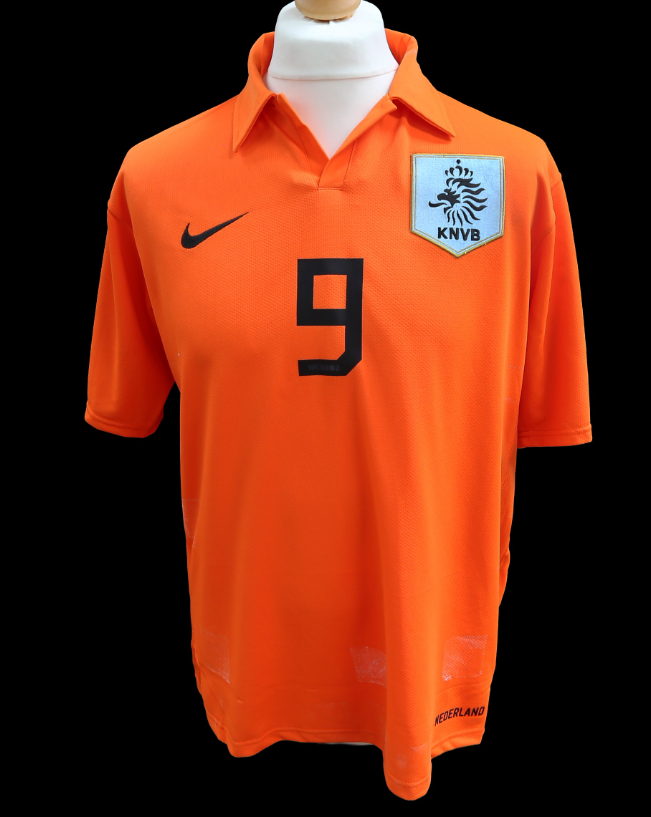 Load image into Gallery viewer, Ruud van Nistelrooy Personally Signed Netherlands Jersey
