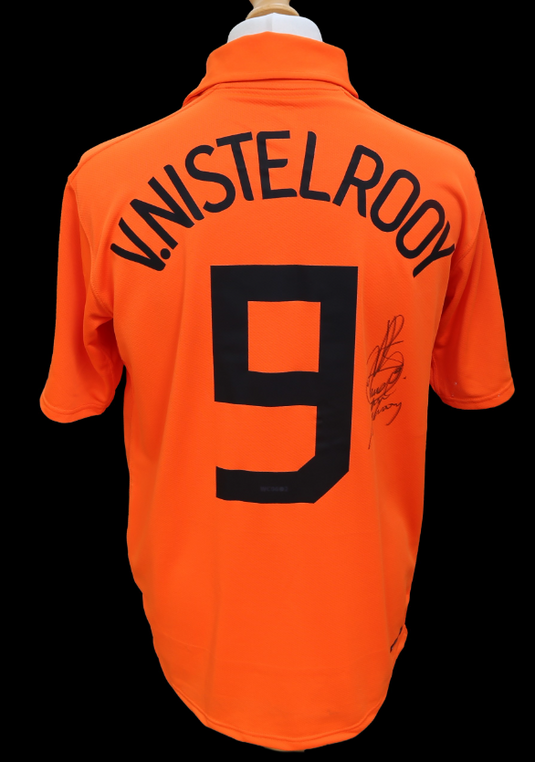 Ruud van Nistelrooy Personally Signed Netherlands Jersey