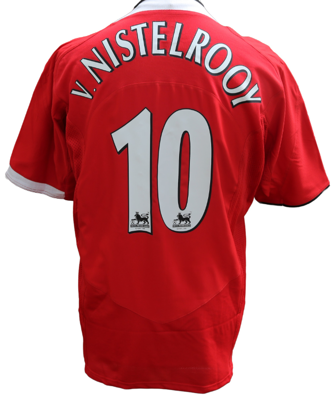 Load image into Gallery viewer, Ruud van Nistelrooy Personally Signed/Dedicated Manchester United Jersey
