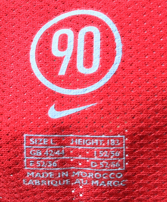 Ruud van Nistelrooy Personally Signed/Dedicated Manchester United Jersey