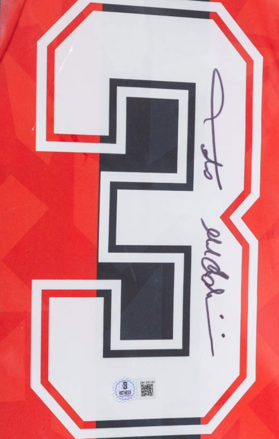 Load image into Gallery viewer, Paolo Maldini Personally Signed AC Milan Jersey - Beckett Certified

