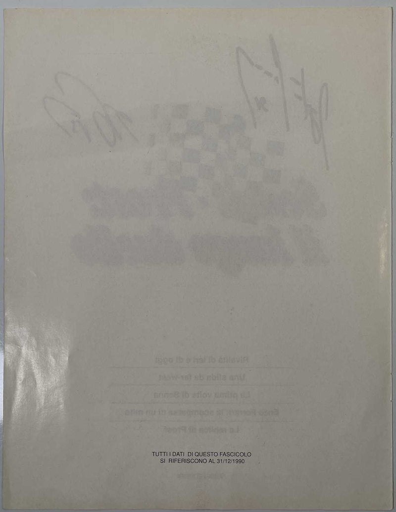 Load image into Gallery viewer, Ayrton Senna and Alain Prost Personally Signed "Duello" Cover Page - Rare
