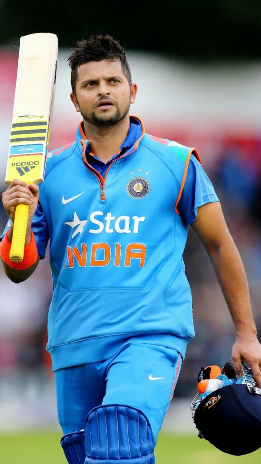Suresh Raina's Test-Worn India Shirt