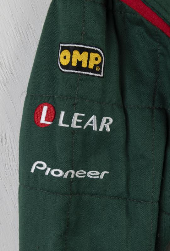 Load image into Gallery viewer, Mark Webber Formula 1 Worn Race Suit from Unique Memorabilia
